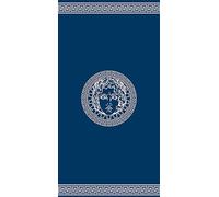 Miracle Home. Asciugamano spiaggia cotone egiziano Atena blu 80% cotone, 20% poliestere. 90 X 165 12009