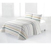 Miracle Home. Copriletto trapuntato 100% microfibra spazzolata 100 g/m², copriletto leggero e morbido, primavera-estate-autunno, copre letto traspirante, Huachi Ultras. 200 x 265 cm. Letto 105