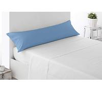 Miracle Home. Federa 100% microfibra garzata, aperta su entrambi i lati, anti-peeling. 165X45. Letto 150. Blu cielo