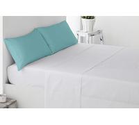 Miracle Home. Federa 100% microfibra spazzolata, rivestimento superiore, anti-peeling. 70X50. Include 2 unità. Letto 135. Pistacchio