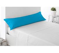 Miracle Home. Federa, Morbida e Confortevole, 50% Cotone, 50% Poliestere. Letto 105. Turquese