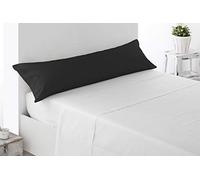 Miracle Home. Federa, Morbida e Confortevole, 50% Cotone, 50% Poliestere. Letto 135. Nero