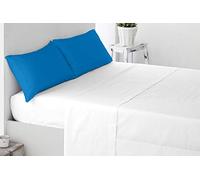 Miracle Home. Federe, 2 unità, 50% Cotone, 50% Poliestere, 70 x 50. Letto 135, Blu