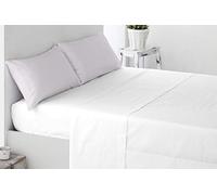 Miracle Home. Federe, 2 unità, 50% Cotone, 50% Poliestere, 70 x 50. Letto 135, Crudo