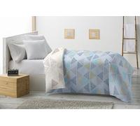 Miracle Home. Piumino reversibile Poldo in microfibra 360 g/m², morbido e traspirante, ideale per inverno, autunno e primavera. 230 x 260. Letto da 135.