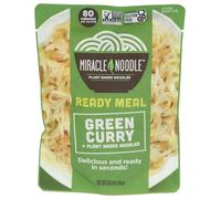 Miracle Noodle - Vegan pronto da mangiare pasto Curry verde - 10 oncia.