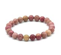 Miracles Minéraux Bracciale con Pietre Preziose e Perline Rotonde in Pietra Naturale - Gioielli Fatti a Mano per Donne e Uomini - Regalo per Donne e Uomini - Raccolta e Scoperta