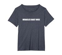 Miracoli Dose Giornaliera Maglietta, Donna Plus-Size, Pervinca, 1X