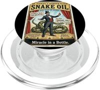 Miracolo dell'olio di serpente in una bottiglia PopSockets PopGrip per MagSafe
