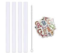 Miracredo 4 pezzi cannucce riutilizzabili per CamelBak Eddy 25oz e 32oz Insulate