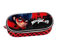 Miraculous LadyBug Astuccio Ovale Organizzato Collezione Scuola 2019-20