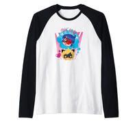 Miraculous Ladybug Chibi Collection Cat Noir M'Lady Maglia con Maniche Raglan
