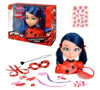 Miraculous Ladybug Testa da Pettinare Miraculous Deluxe da 21 cm Testa bambola