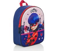 Miraculous Ladybug Zaino 3D Super Secret - Zainetto per bambini | Scuola | Asilo - Colore Blu - dimensioni - 31x25x12 cm