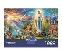 Miraculous Vision Puzzle Fairy-tale Castle & Wizard 1000 Pezzi Art Collection Pittura, Arte Compact Box Per Se Détendre Festa Aziendale Regali Natale Per Adulti E Bambini Da 14 Anni E Più 70x50cm/1000