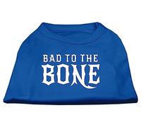 Mirage Bad To The Bone - Camicia per cani, taglia M, blu