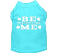 Mirage Be Thankful for Me - Camicia per cani, con stampa serigrafica
