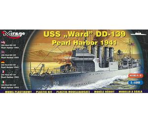 Mirage Hobby 40601 - 1:400 USS WARD DD-139 'PEARL HARBOR 1941'