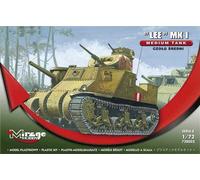 MIRAGE HOBBY 728002 KIT 1/72 CARRO US "LEE" MK I MEDIUM TANK WWII