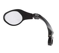 Mirage - Specchietto retrovisore per bici elettrica e bicicletta, unisex, regolabile, nero, S