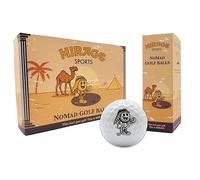 Mirage Sports - Nomad | Distanza palla da golf | 2 strati | 332 dimple | Custodia Surlyn Premium | Budget Golf Ball | Qualità Premium | Errori che perdonano