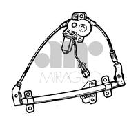 MIRAGLIO 30/805: ALZACRISTALLO EL.AD FORD ESCORT IV 1990>2000 5P