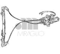 Miraglio Alzacristallo 30/851 anteriore Dx elettrico per Peugeot Citroën