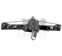 MIRAGLIO 30/976: ALZACRISTALLO EL.A/S C/ANTIPINCH PUNTO 3-5P 2005->