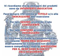 PER FIAT PANDA TUTTI MOD 2 MANIGLIE EST.+CHIAVE PULSANTE CON MANIGLIA