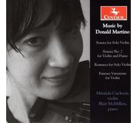 Miranda Cuckson Sonata for Solo Violin / Sonata No. 2 for Violin (CD)