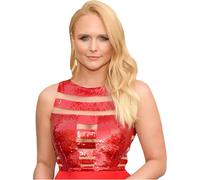 Miranda Lambert (Red Dress) Half Body Buddy Cutout