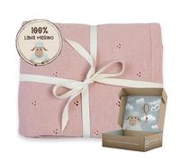 MIRARI Kids ® Coperta Neonato in Lana Merino 100% - 75x100 cm - Coperta Invernale per Culla