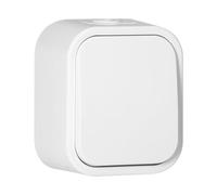 Miratic Interruttore Luce Scale Va e Viene Montaggio in Superficie Interruttore Deviato 10A 250V IP54 Ideale per Ambienti Umidi Garage Cantina Lavanderia (bianco)