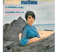 Mireille Mathieu - (VINYL 7") La Derniere Valse / Seuls Au Monde / Un Monde Ave