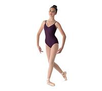 Mirella - Body da Donna Microlux Princess Seam con Scollo a V, Donna, Mirella Microlux - Body da Donna con Cuciture a V, M207LD, Blackberry., M