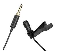 Mirfak MC1 micrófono de solapa para Smartphone, conexión de 3,5 mm, omnidireccional Micrófono condensador