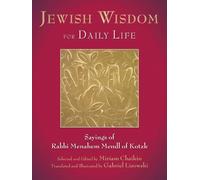 Miriam Chaikin Jewish Wisdom for Daily Life (Copertina rigida)