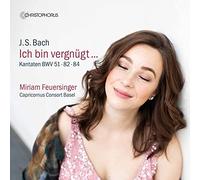 Miriam Feuersinger; Capricornus Consort Basel - Miriam Feuersinger, P: Johann Sebastian Bach: Ich bin vergnü