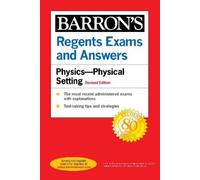 Miriam Lazar Barron' Regents Exams and Answers Physics Physical Set (Tascabile)