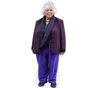 Miriam Margolyes (Purple Coat) a grandezza naturale