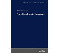 Miriam Voghera From Speaking to Grammar (Copertina rigida)