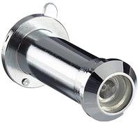 Spioncino porta diametro 12 mm |ottone cromato | ampio angolo di 170 gradi | con capote
