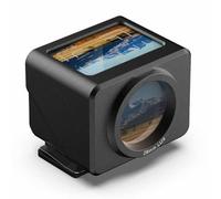 Mirino Ottico A Livello Vita 28 Mm, Mirino Esterno per Fotocamera con Cornici 35/50, Morsetto Obiettivo Regolabile per Un’inquadratura Precisa E Un’Esperienza di Scatto Migliorata Black