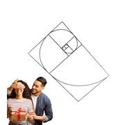 Mirino per composizione, mirino per rapporto aureo - Strumento artistico mirino Mirino rapporto aureo - Righello acrilico, strumento di composizione del triangolo d'oro per designer architetto