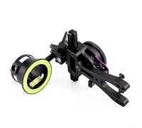 Mirino per Tiro con l'Arco Puleggia Composita - Accessori per Frecce ad Ago Singolo con Struttura Meccanica Regolabile in Direzioni