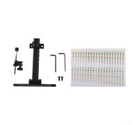 Mirino ricurvo a 5 pin in alluminio senza attrezzi regolabile (nero)