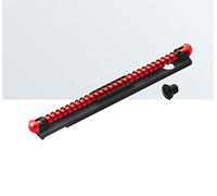 Mirino universale LPA SIGHTS in alluminio SUPER BIG DOT con fibra ottica rossa - MF40-Rosso