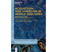 Mirjam Schmalz Acquisition and Variation in World Englishes (Copertina rigida)