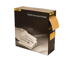 Mirka 2912707015 Goldflex-Morbido Perf, Ruolo P150, 115 x 125 mm, 200 PRO Rotolo