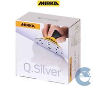 Mirka 366jt09941 Confezione 100 Pezzi Disco Abrasivo Q.silver Senza Fori D77 Gr.